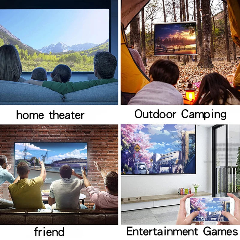 Pocket projector YG300, high-definition projector, a good choice for gifts, does not take up space and is suitable for outdoor