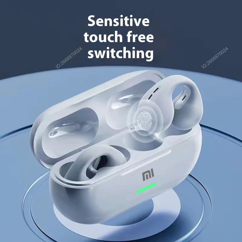 Xiaomi Bone Conduction Earphones Waterproof HiFi Stereo Wireless Sports Headphones with Microphone for Gaming and Music