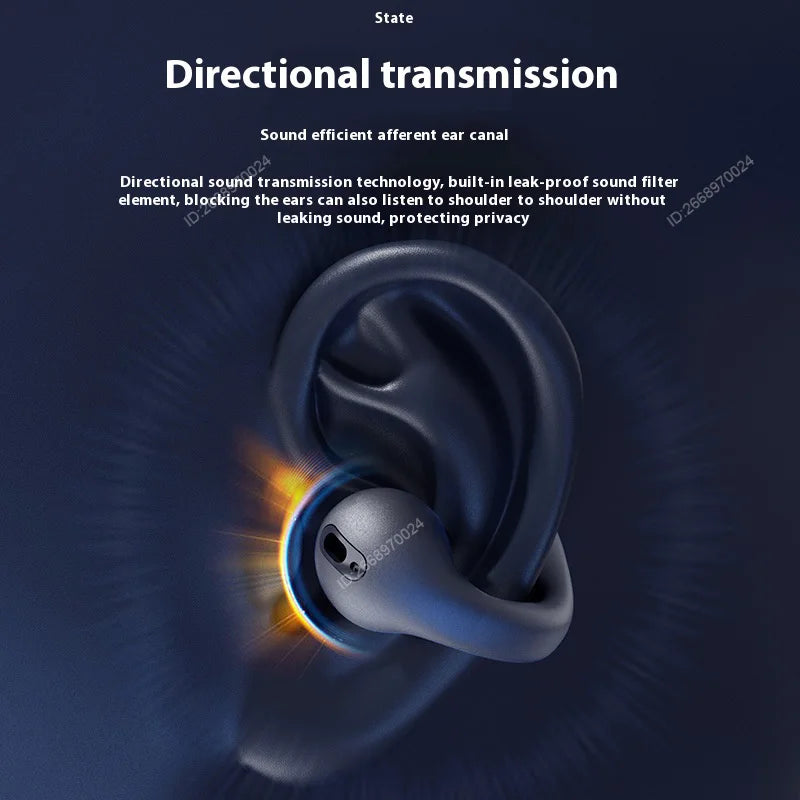 Xiaomi Bone Conduction Earphones Waterproof HiFi Stereo Wireless Sports Headphones with Microphone for Gaming and Music