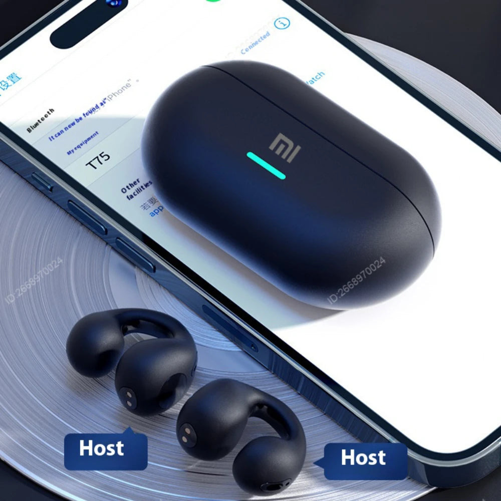 Xiaomi Bone Conduction Earphones Waterproof HiFi Stereo Wireless Sports Headphones with Microphone for Gaming and Music