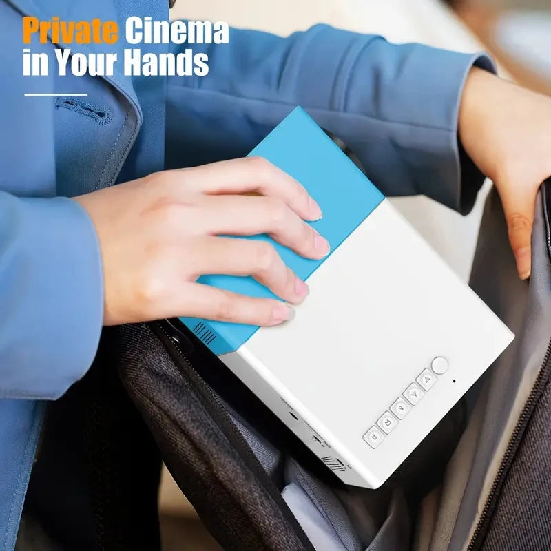 Pocket projector YG300, high-definition projector, a good choice for gifts, does not take up space and is suitable for outdoor