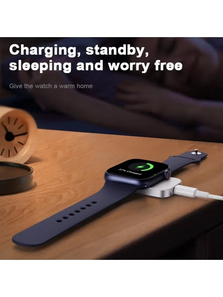 Wristwatch Wireless Charger - Portable Mobile Phone Charging Station