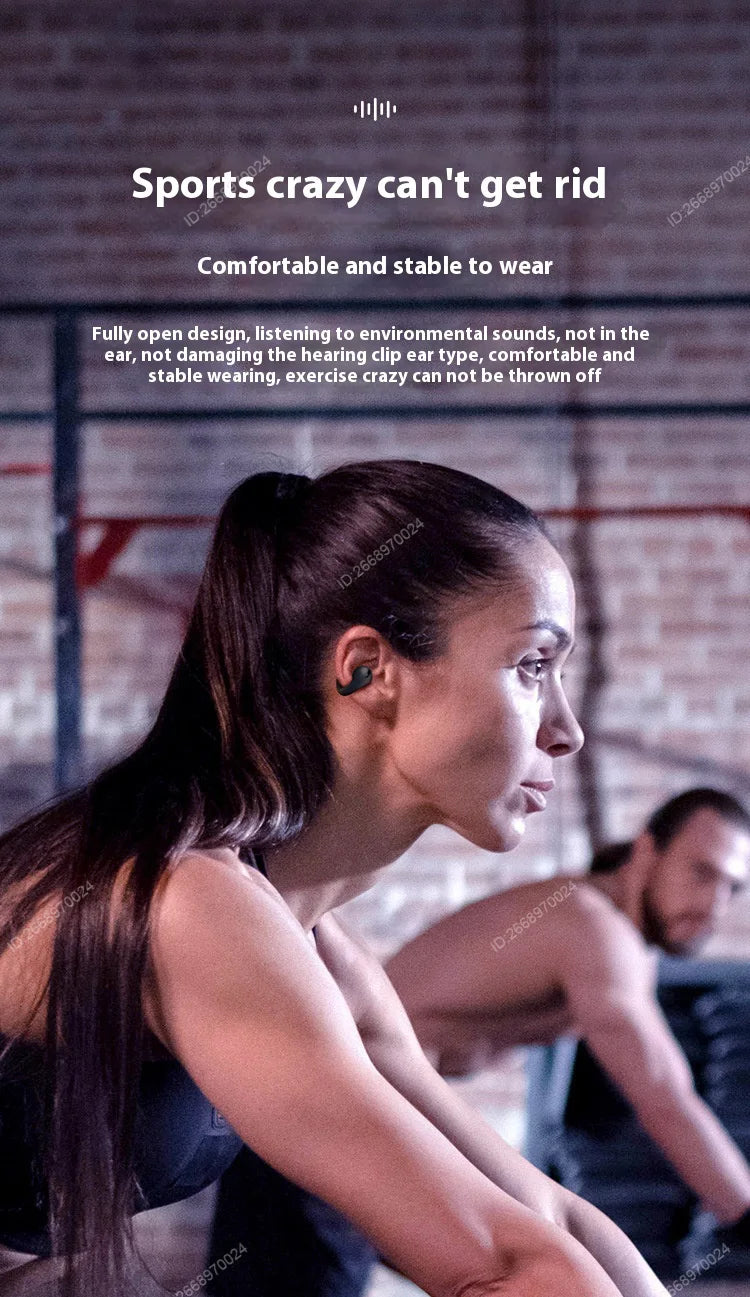 Xiaomi Bone Conduction Earphones Waterproof HiFi Stereo Wireless Sports Headphones with Microphone for Gaming and Music