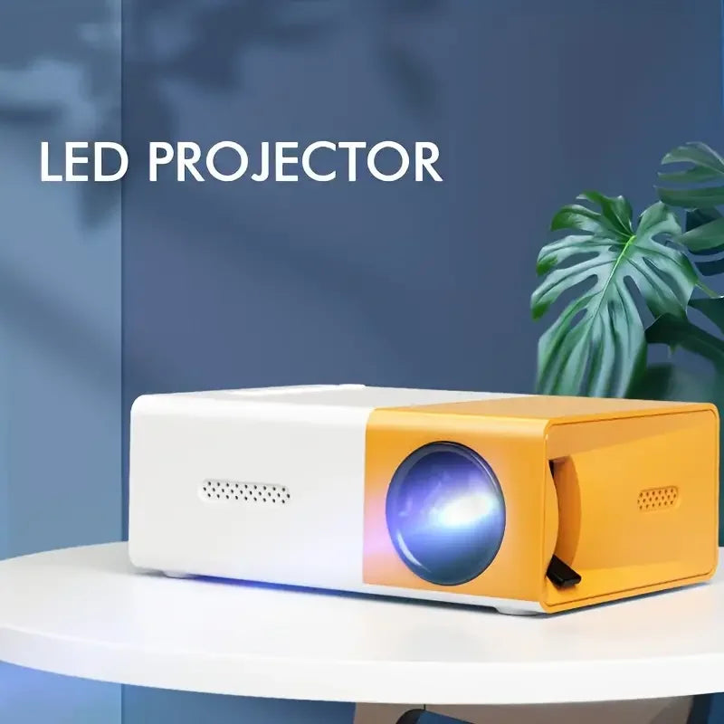 Pocket projector YG300, high-definition projector, a good choice for gifts, does not take up space and is suitable for outdoor