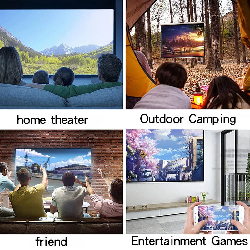 Pocket projector YG300, high-definition projector, a good choice for gifts, does not take up space and is suitable for outdoor